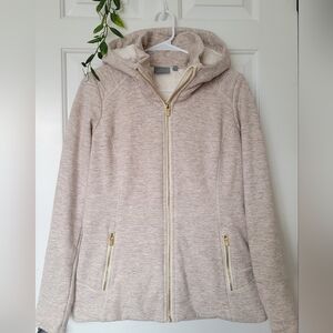 Athleta Luxe Stronger Fur Lining Zip-Up Hoodie